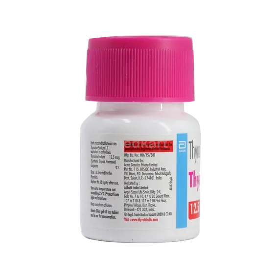 thyronorm 12.5mcg tablet 120's